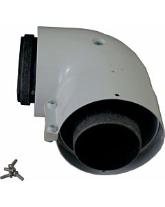 Wolf Exhaust bend DN63/96 concentric 2600132 90 degrees, for condensing boiler