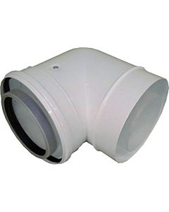 Wolf exhaust bend DN100/150 concentric 2651109 90 degrees, made of PP