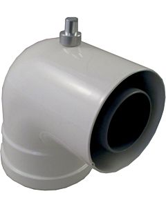 Wolf Support bend DN60/100 87Gr 2651218 made of polypropylene