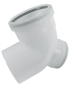 Wolf Cob revision sheet 2651514 87°, DN 80 , up to 120 °C, PP