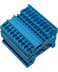 bornier modulaire Wolf , enfichable 2744942 X-COM S2.5, bleu