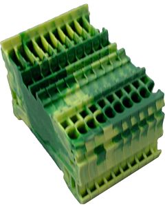 Wolf Reihenklemme steckbar 2744950 X-COM S MINI 1 grün/gelb