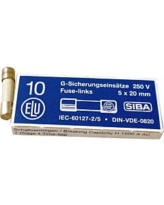 Wolf Fine fuse 2.5A slow blow 250V 2745699 5x20mm, for BPH until 05/2017