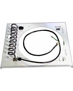 Wolf Grundplatte für Außenwandhaube 2746034 weiß, für CWL-D-70