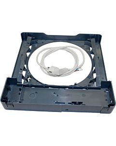 Wolf Grundplatte für Innnenwandblende 2746037 inkl. Netzstecker, für CWL-D-70