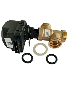 Wolf three-way switching valve with motor 274878599 for condensing boiler series CGx-2