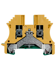 Wolf screwable terminal block 2768030 WPE 2.5 green/yellow