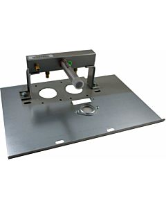 Wolf Brennerplatte mit Gasverteilrohr 2800302 Düse Erdgas E, NG-4-17