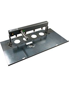 Wolf burner plate with gas distribution pipe 2800307 nozzle natural gas E, NG-4-29