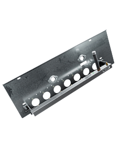 Wolf burner plate with gas distribution pipe 2800321 nozzle natural gas E, FNG-57