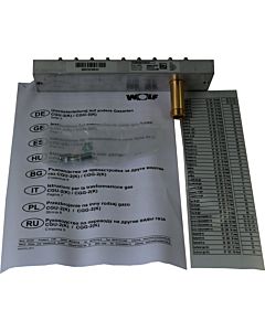 Wolf kit de conversion gaz naturel E/LL - gaz liquide 2800723 pour CGU-2(K)-10/18