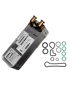 Wolf Wärmetauscher -Set nickel-soldered 2982127 incl. Dichtungen , for FWS-2-60