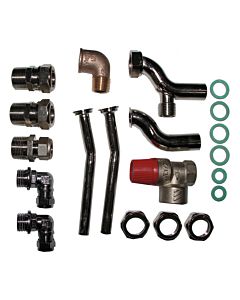 Wolf Übergangszubehör 8600418 für Unter-/Aufputzinstallation, für Junkers ZWR 18-24, 2,3,4