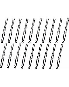 Wolf turbulators (set) 8810252 for NU-B/NU- 2000 /NU1-B 32-40kW