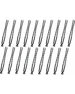 Wolf turbulators (set) 8810253 for NU-B/NU- 2000 /NU-1B 50-63kW