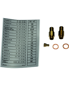 Wolf kit de conversion liquide/gaz naturel LL -E 8885562 pour NG-4E/CNG-17