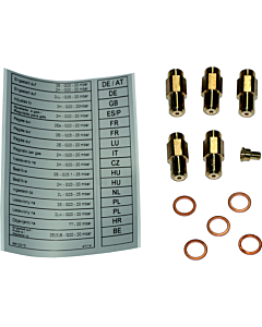 Wolf kit de conversion liquide/gaz naturel LL -E 8885565 pour NG-4E/CNG-35