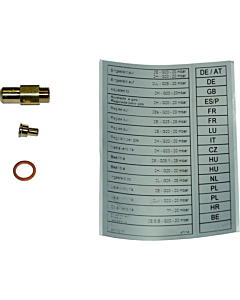 Wolf Conversion kit liquid/natural gas LL - E 8902510 for gas boiler FNG-10