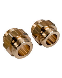 Wolf adapter nipple set 9147598 G 11/4-G 11/4, set of 2 pieces