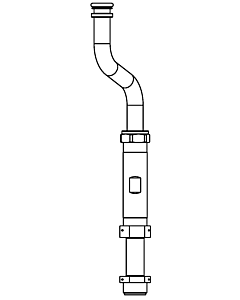 Wolf connection set 8617349 for CAT-2, hot water meter