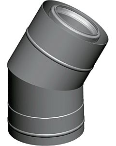 Wolf bend 2651483 30 °, DN 80 / 125, pluggable, white