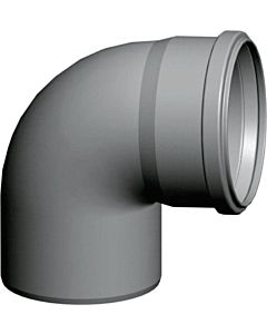 Wolf Cob Bogen 2651508 87°, DN 80, bis 120 °C, für Abgasrohr, PP