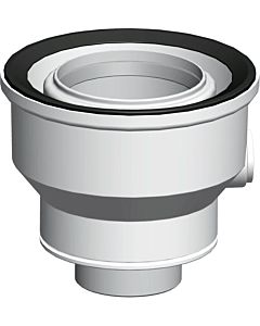 Wolf conduit air / fumées 2651733 DN 60/100 pour DN 80 / 125, transition, enfichable, blanc