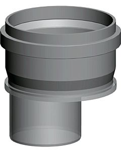 Wolf reduction 2652232 DN 160 to DN 125, PP, up to 120 degrees C