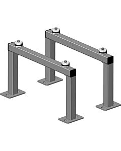 Wolf Bwl floor bracket 2484747 for fastening the external module, hot-dip galvanized