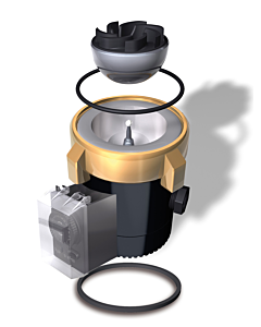 Lowara replacement motor 60A1D5001 PRO 00-1U, 4-9 W, timer