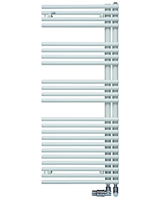 Zehnder Forma Asym Design- Bathroom Radiators ZF600360G500000 LFAL-150-060, 1441 x 596 mm, blue gray, RAL 7031, left