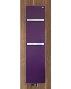 Zehnder Vitalo Bar Design- Radiateurs salle de bain ZV101250AW00000 VIP-125-050, 1250 x 500 mm, gris anthracite, RAL 7016, connexion centrale