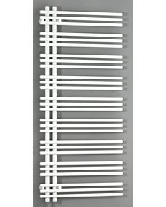 Zehnder Yucca Asym Design-Elektroheizkörper ZY3Z0348A700000 YAER-130-50/GD 1329 x 478 mm, weiß Aluminium