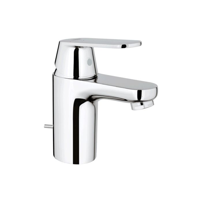 Grohe Eurosmart Faucet 2337700e Cosmopolitan Chrome Silkmove Es Pop Up Waste - Grohe Bathroom Sink Faucet Cartridge