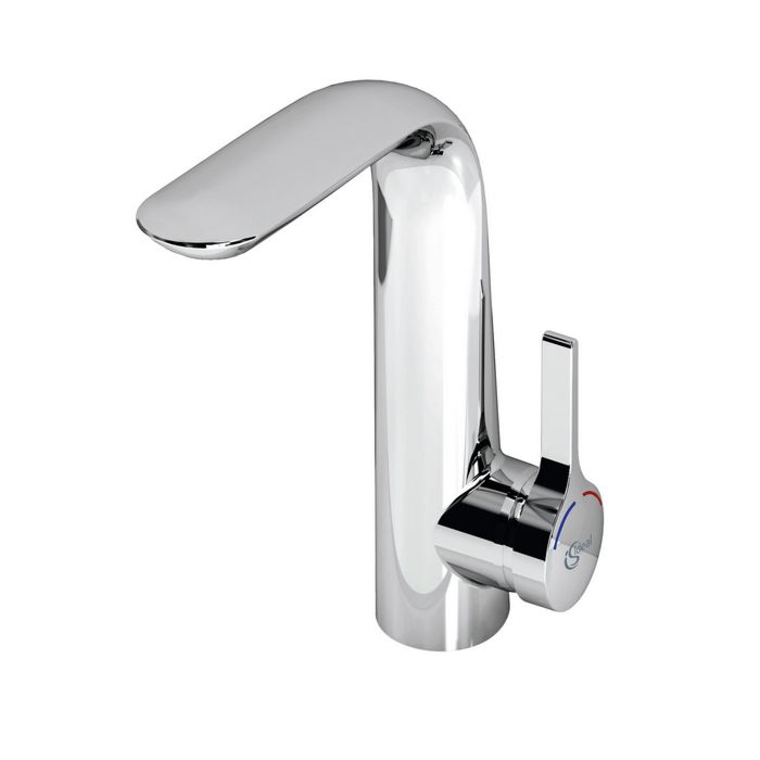 Ideal Standard Faucet Melange Chrome High Spout Without Waste Set