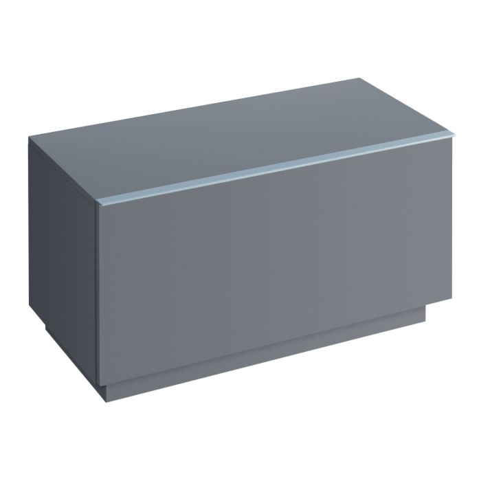 Keramag Icon Side Cabinet 840092000 89x47 2x47 7cm Platinum