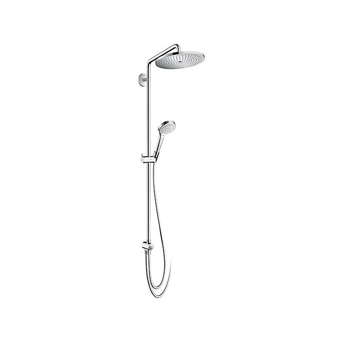 hansgrohe Croma Select 280 Air Showerpipe 26793000 chrom, 1jet, shower arm 400 mm