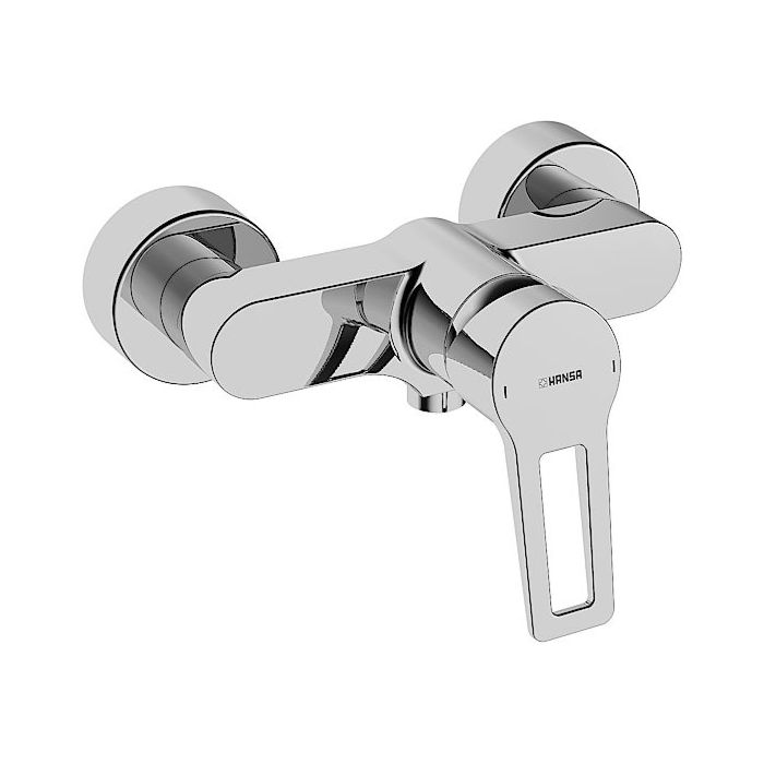 Hansa shower Hansa match0 Hansatwist chrome, surfacemounted