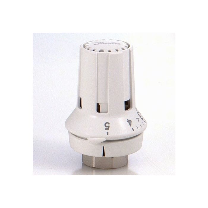 Danfoss tete thermostatique RAW-K 5030, 013G5030 senseur incorpores, blanc