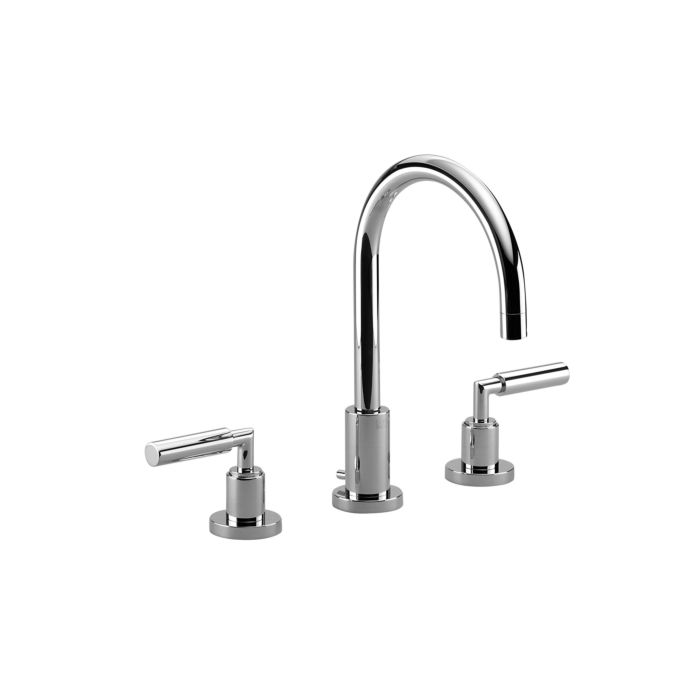 Dornbracht Washstand Fitting Tara 2071388200 Chrome Projection 165mm Handle Lever 3 Hole Fitting
