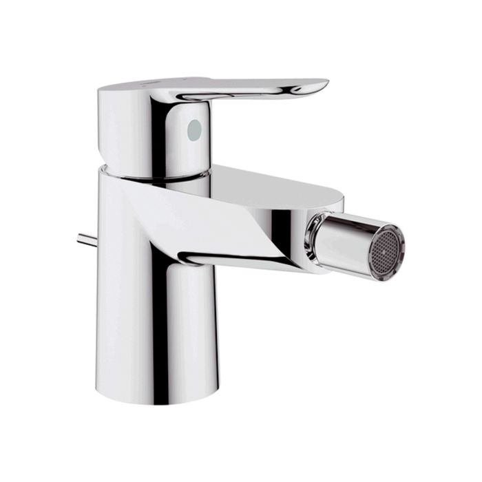 Grohe BauEdge Bidet Armatur 23331000 chrom, mit Ablaufgarnitur