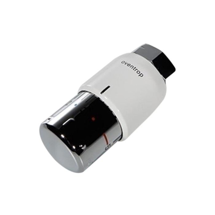 Oventrop Thermostatkopf Uni SH 1012065 wei?/chrom, M 30x1,5, 7-28 Grad