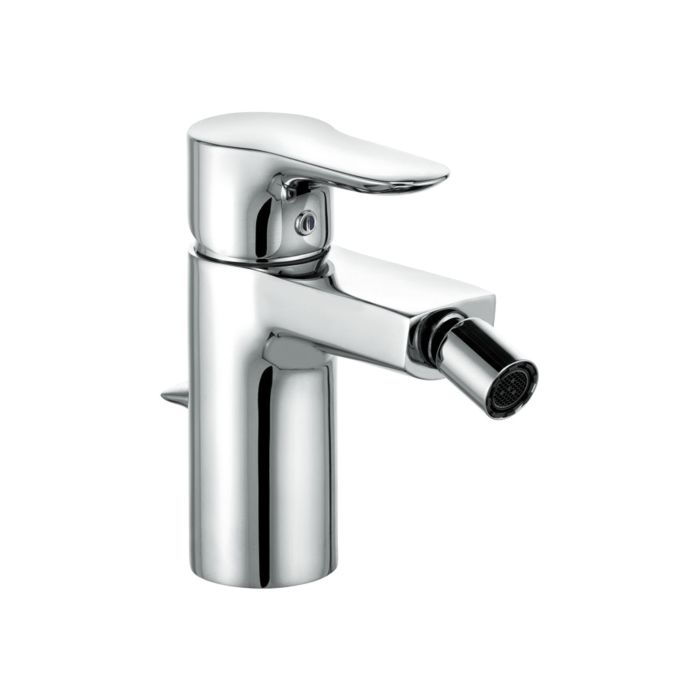 Kludi Objekta Bidetarmatur 324160575 Chrom Mit Ablaufgarnitur