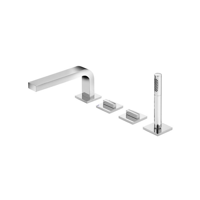 Keuco Edition 11 Bath tub mixer 51130010100 chromeplated 4hole set