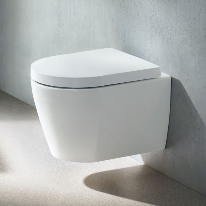 Duravit ME by Starck Wand Tiefspül WC 2530090000 weiss, spülrandlos