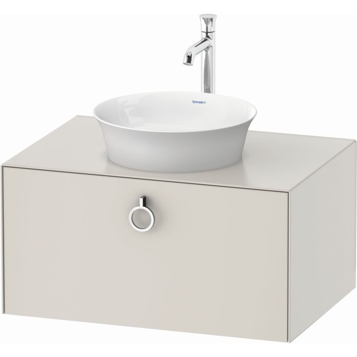 Duravit White Tulip Vanity Unit WT498003939 80 X 55 Cm Nordic White Duravit White Tulip Vanity Unit WT498003939 80 X 55 Cm Nordic White