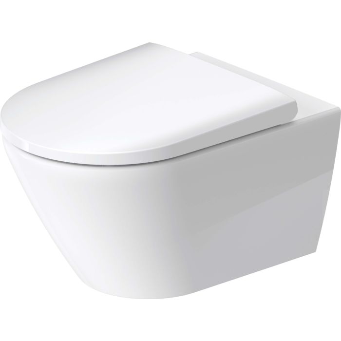 Duravit D Neo Wall Mounted Wc Match1 2577090000 37x54cm 4 5 L White - Duravit Starck 3 Wall Mounted Toilet With Durafix