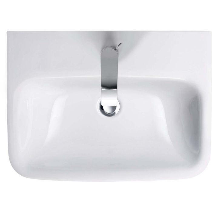 Duravit DuraStyle washstand overflow 60 cm, 2319600000 hole 44 x white, tap and with