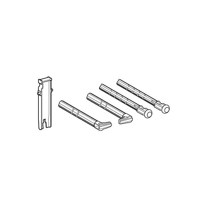 Set Aste Di Spinta UP320 Per Geberit Sigma 241874001 – Ricambio Per Pulsantiere Sigma01, Sigma20, Sigma50 In ABS - 2
