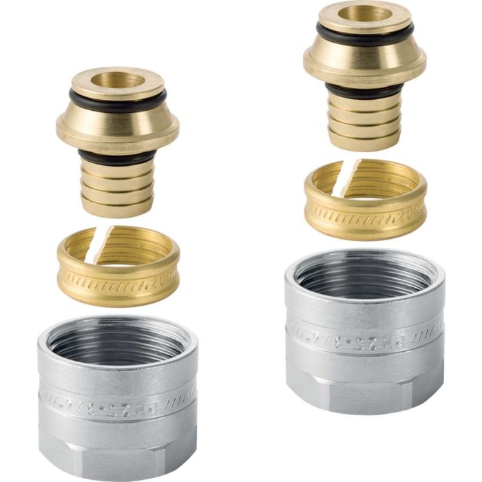 Geberit Mepla connection fitting 641534222 brass, Ø 16mmxG 3/4, to eurocone